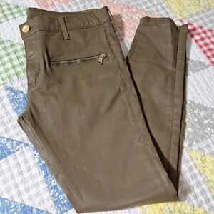 Zara Womens Olive Khaki Pants Size 27 - 28